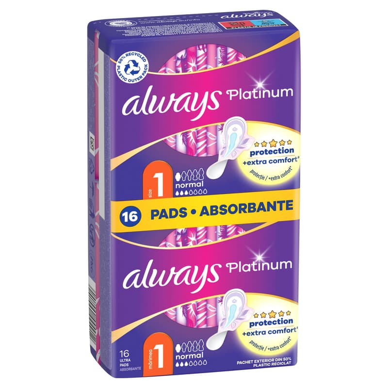 Always Platinum Ultra Normal Plus vložky