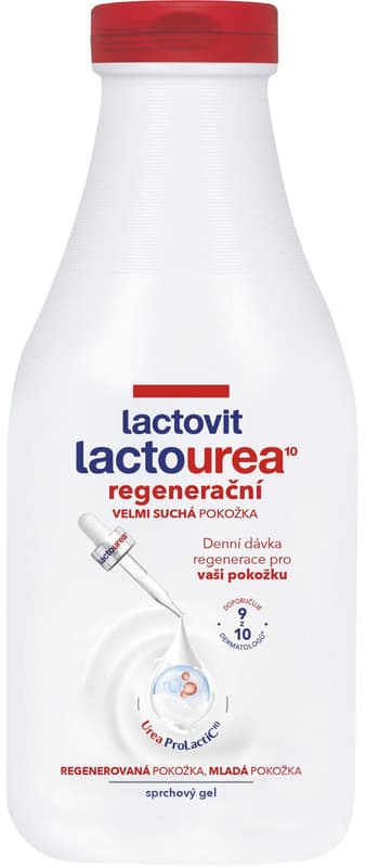 Lactovit Lactourea10 Sprchový gel ultra hydratující pro suchou a citlivou pokožku