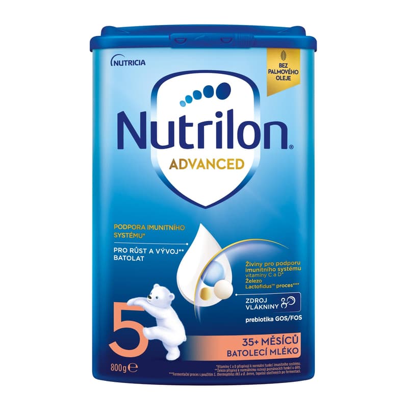 Nutrilon 5 baby milk, from the 36th month