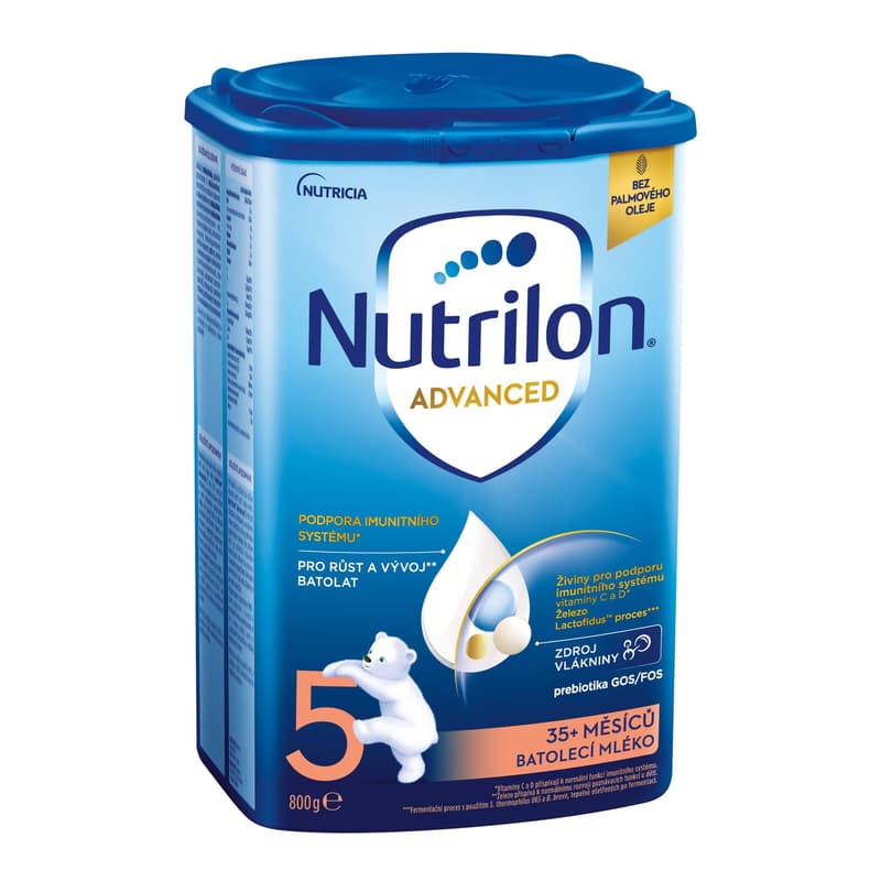 Nutrilon 5 baby milk, from the 36th month