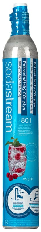 Sodastream Cartridge + CO2 separate