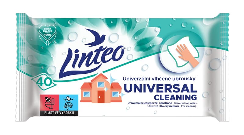 Linteo universal cleaning wet wipes