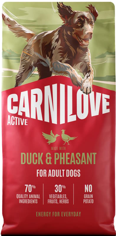 Carnilove Active Granule pro psy bažant a kachna pro psy všech plemen