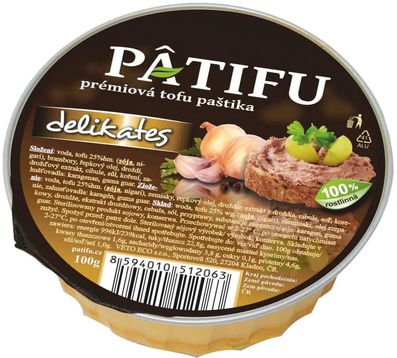 Pâtifu tofu pate delikates