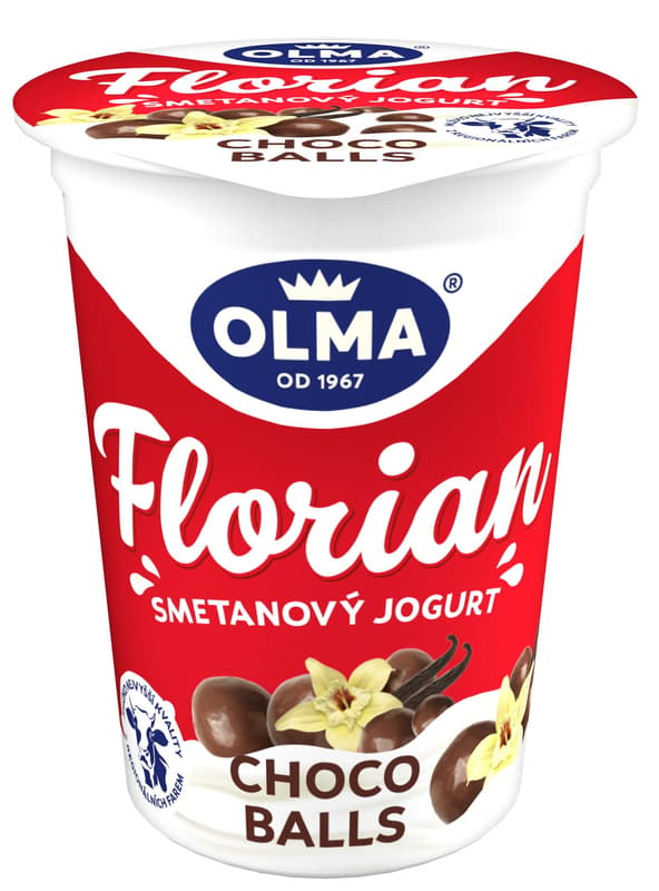 Olma Florian creamy yogurt chocoballs