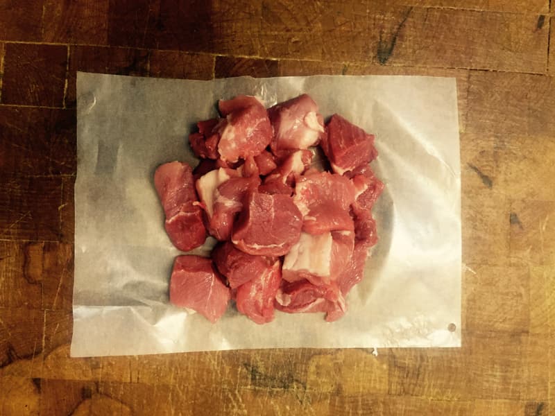 TRMS BIO Pork cubes from breed přeštík