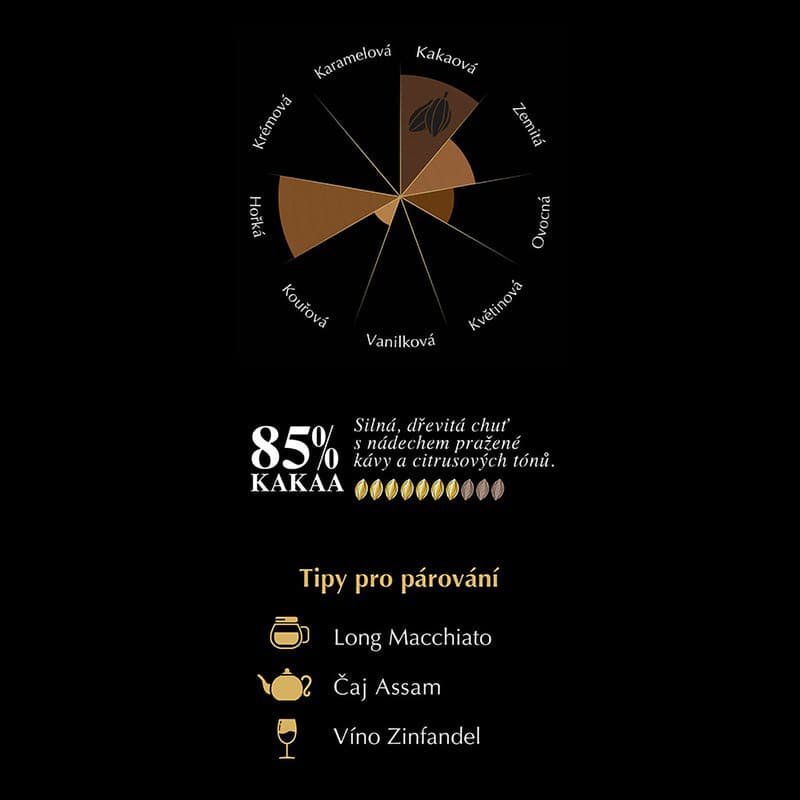 Lindt Čokoláda EXCELLENCE hořká 85% kakaa