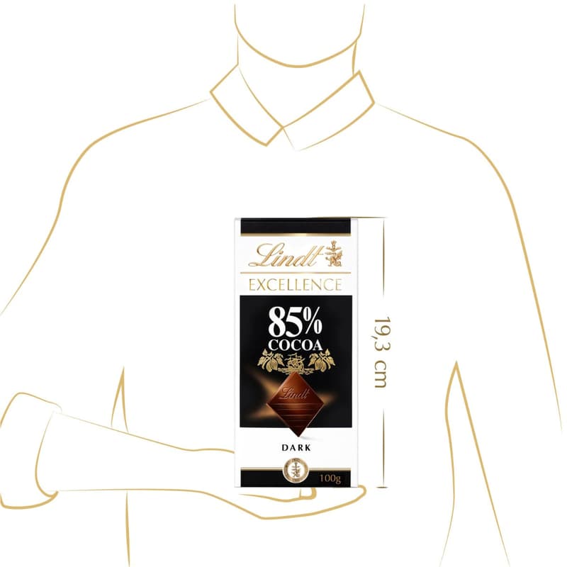 Lindt Čokoláda EXCELLENCE hořká 85% kakaa