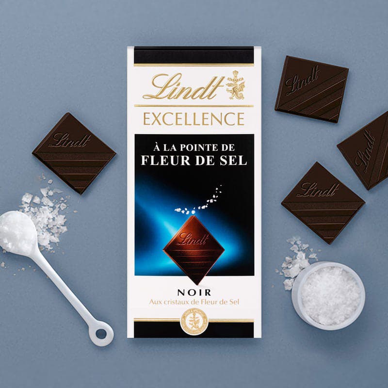 Lindt Chocolate EXCELLENCE Bitter with sea salt