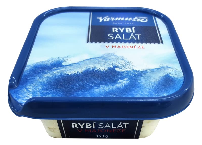 Varmuža Rybí salát v majonéze