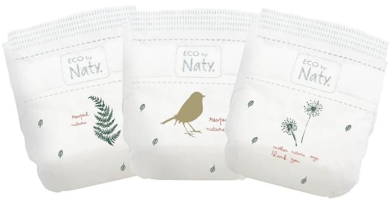 Naty BIO Bioembrace plenky Maxi (velikost 4) 7–18 kg