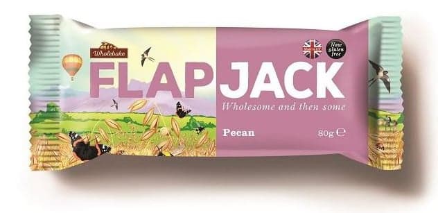 WHOLEBAKE Flapjack oat pecan