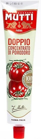 Mutti Tomato paste in a tube thickened