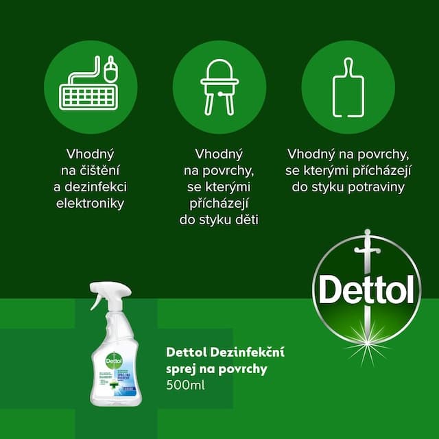 Dettol Dezinfekční sprej na povrchy