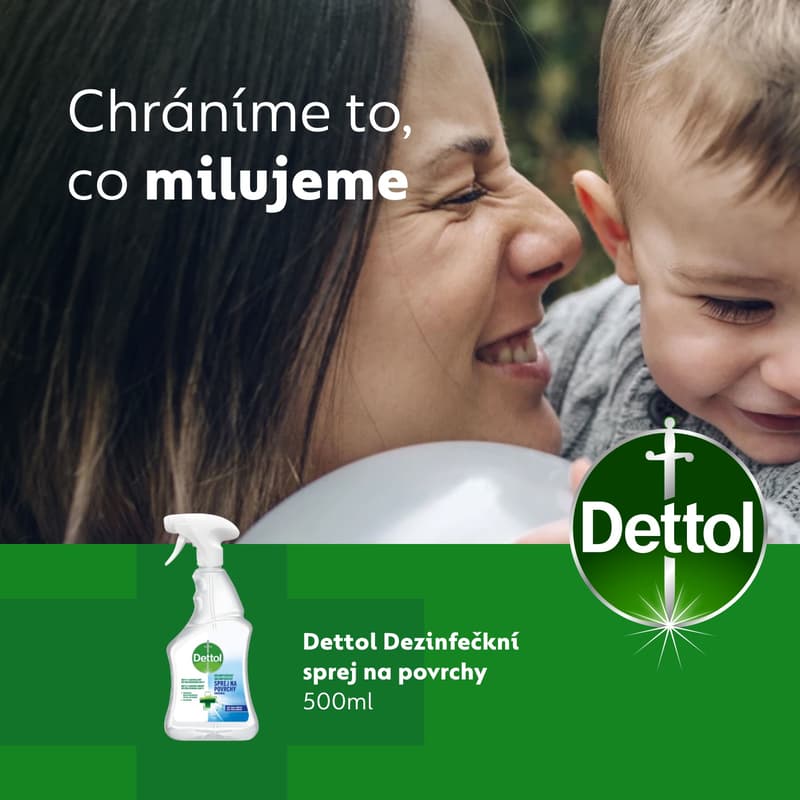 Dettol Dezinfekční sprej na povrchy