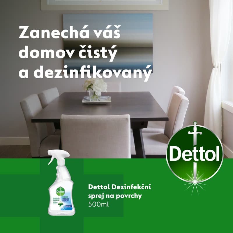 Dettol Dezinfekční sprej na povrchy