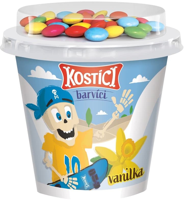 Danone Kostíci Barvíci yoghurt