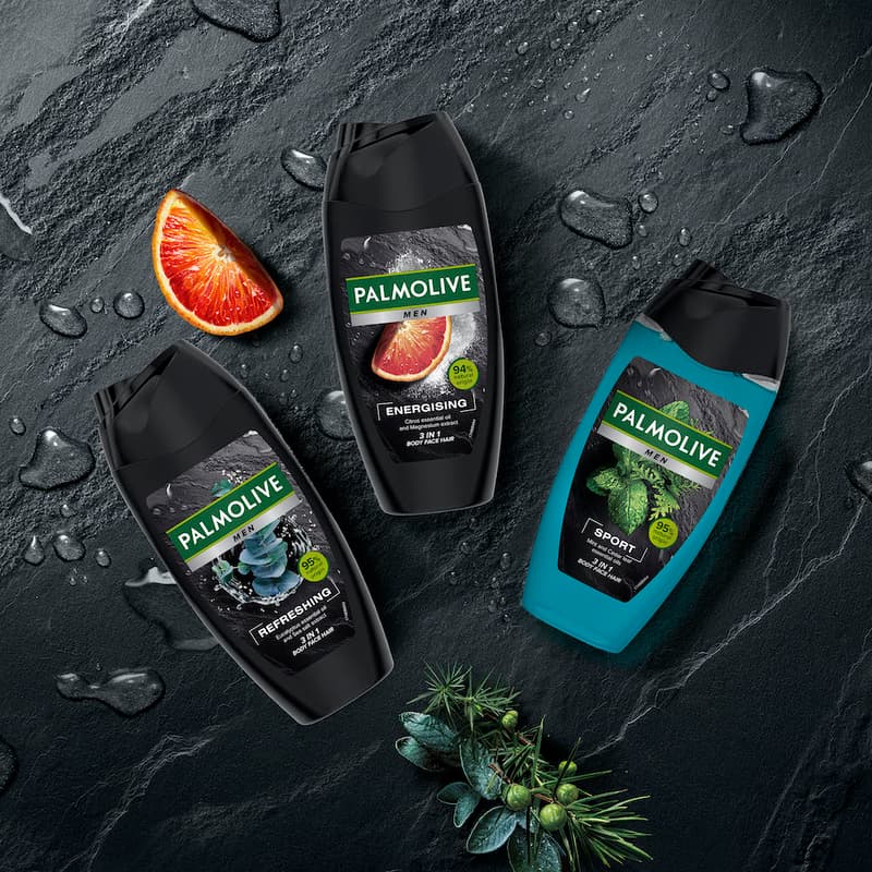 Palmolive Men Revitalizing 2in1 Shower Shampoo