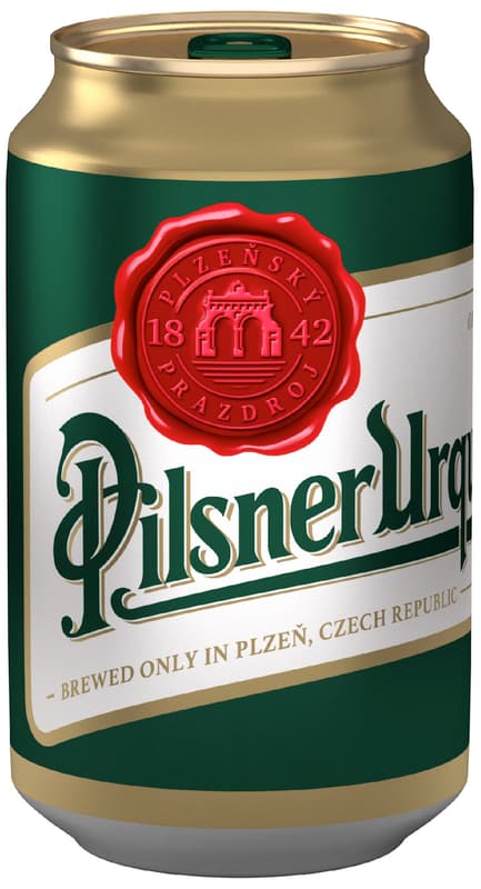 Pilsner Urquell Pivo světlý ležák plech