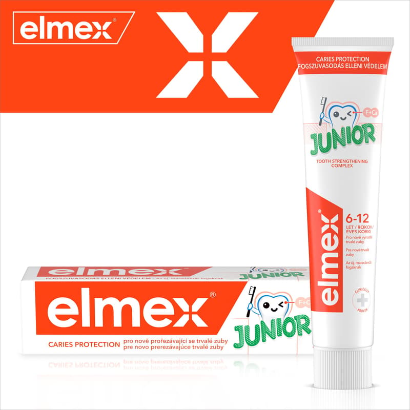 Elmex Children's toothpaste with aminfluoride junior 6-12 years