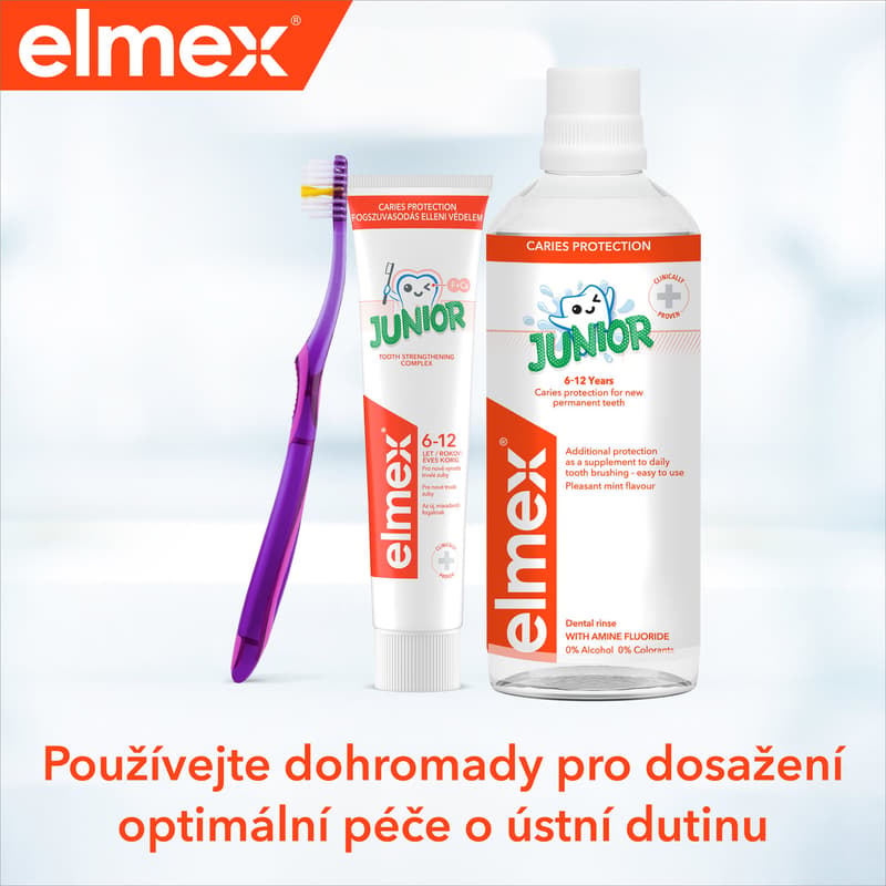Elmex Children's toothpaste with aminfluoride junior 6-12 years