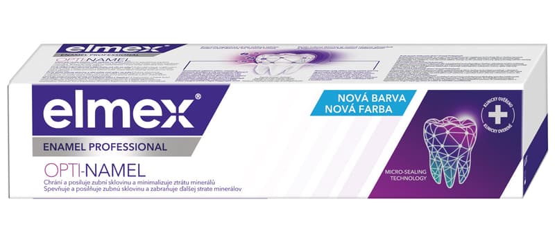 elmex Enamel Professional Opti-namel zubní pasta pro ochranu zubní skloviny