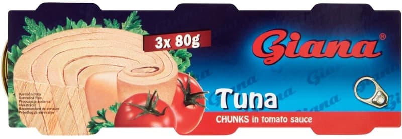 Giana Tuna Pieces in Tomato Pack