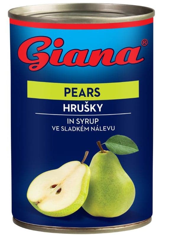 Giana Pears halved in slightly sweet pickle