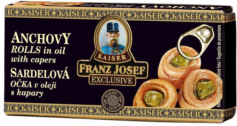 Franz Josef Kaiser Anchovy eyes with capers