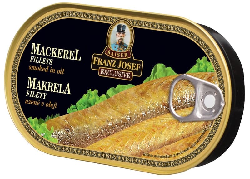 Franz Josef Kaiser Smoked mackerel fillets in oil