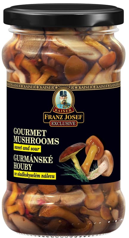 Franz Josef Kaiser Mixture of forest mushrooms in sweet and sour pickle