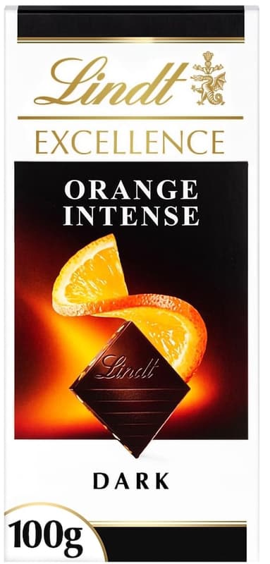 Lindt Chocolate EXCELLENCE Bitter with orange pieces
