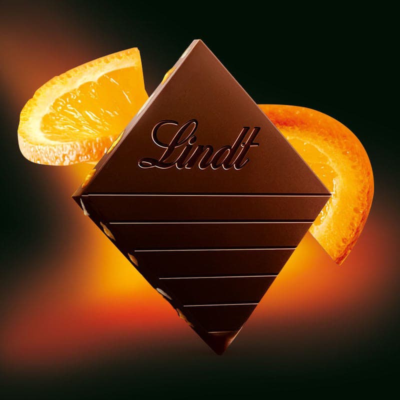 Lindt Chocolate EXCELLENCE Bitter with orange pieces