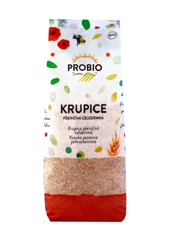 Probio BIO Krupice pšeničná celozrnná