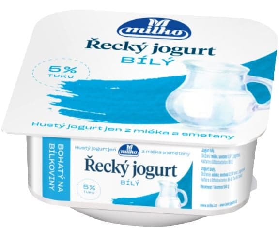 Milko Greek yogurt 5% white
