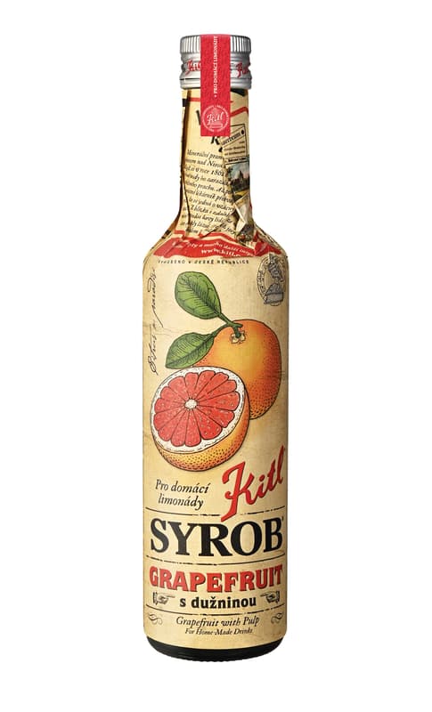 Kitl Syrob Grapefruit s dužninou sklo
