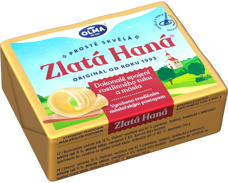 Olma Zlatá Haná směsný rostlinný tuk