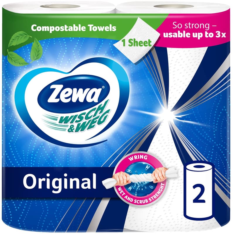 Zewa Wisch&Weg kuchyňské utěrky 2vrstvé