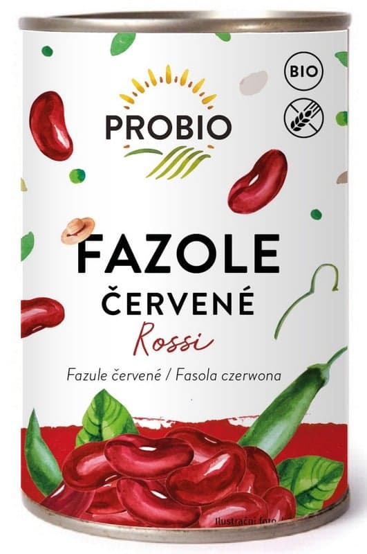 PROBIO BIO Red Rossi beans sterilized