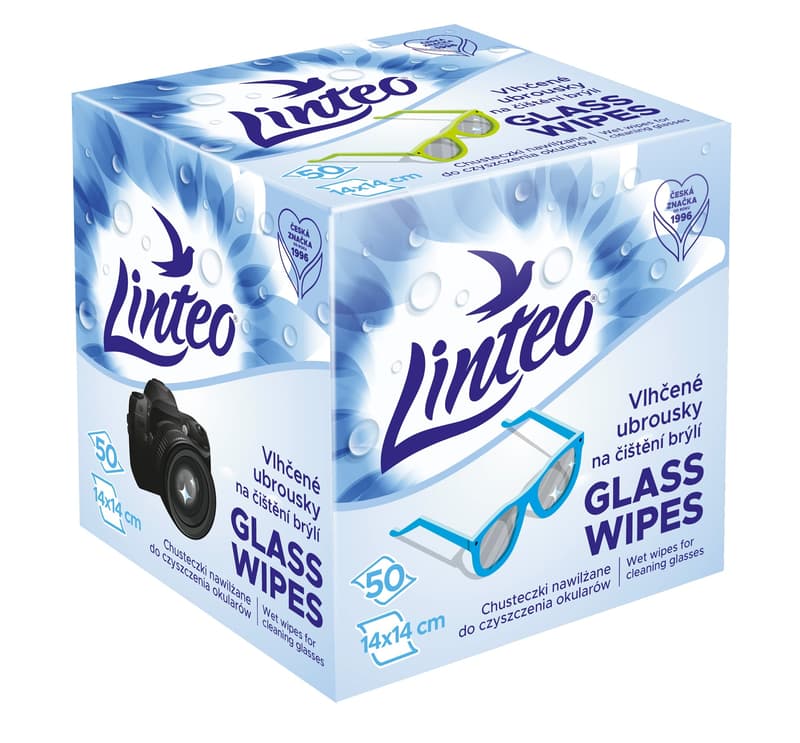 Linteo wet wipes for glasses 50pcs