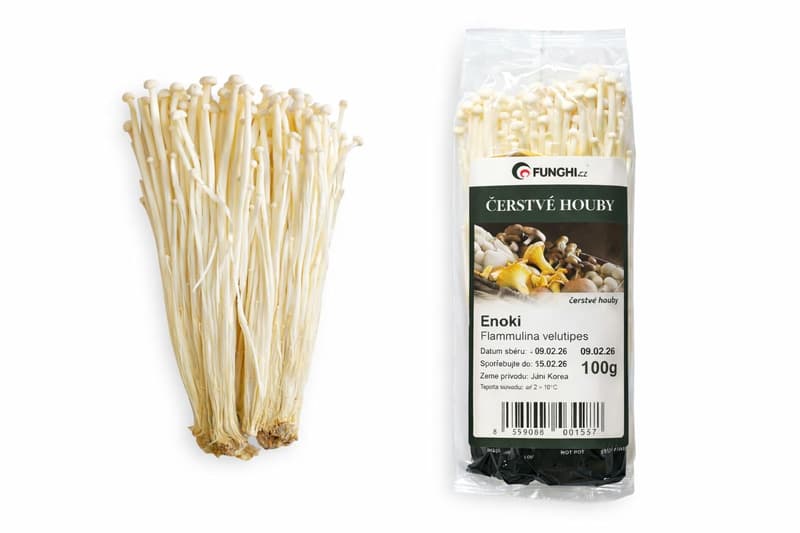 Enoki, punnet