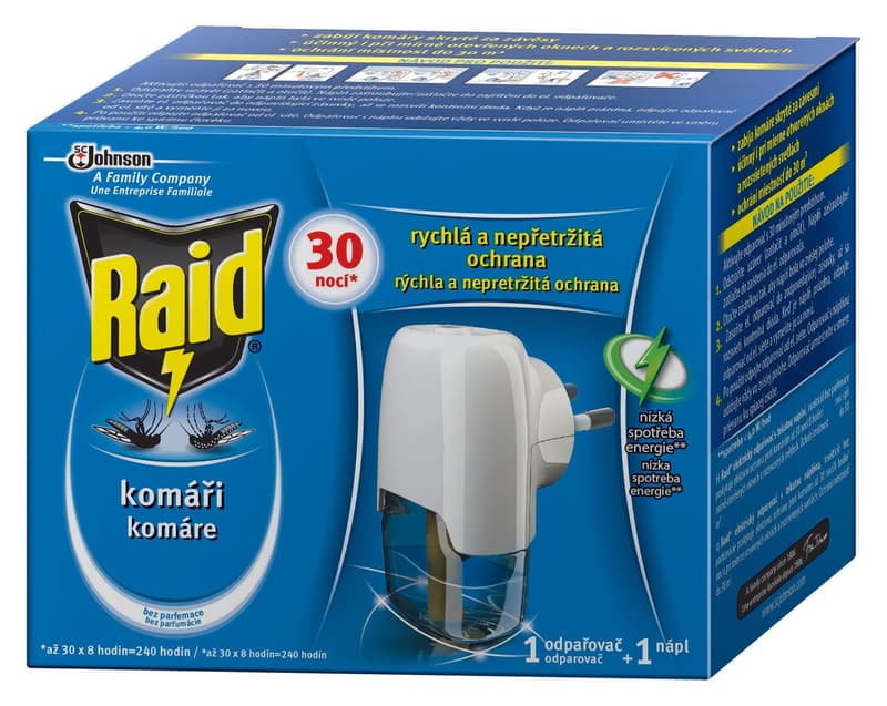 Raid elektrický odpařovač s tekutou náplní 30 nocí