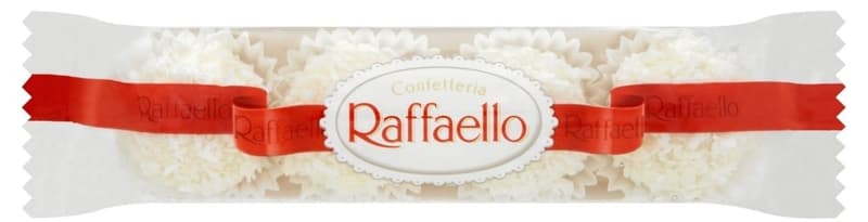 Raffaello truffles with almond and coconut