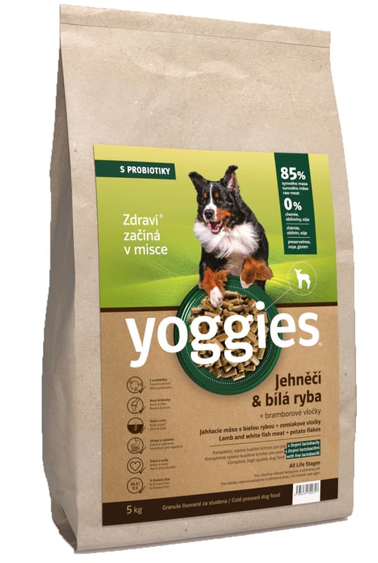 Yoggies Lamb and white fish - granules with lactobacilli