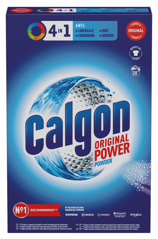 Calgon 4v1 změkčovač vody v prášku proti vodnímu kameni
