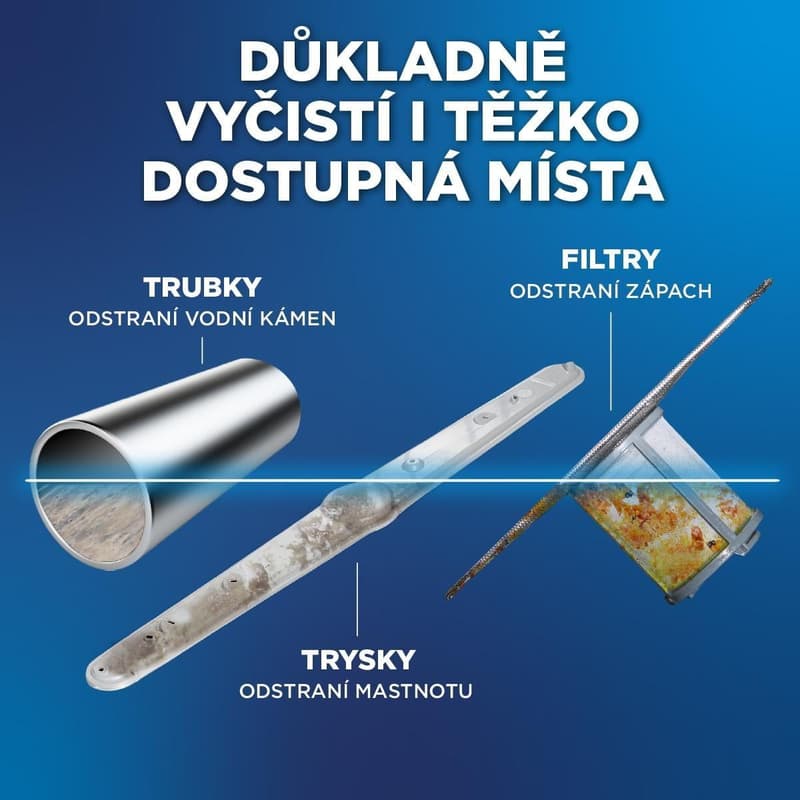 Finish Regular čistič myčky 2×250 ml
