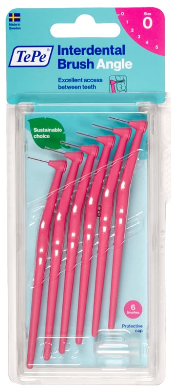 TePe Angle interdental brushes pink 0,4mm 6pcs