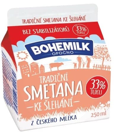 Bohemilk Whipping cream 33%