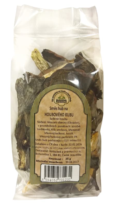 Směs sušených hub "Houbový Kuba"