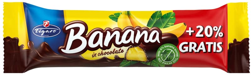 Figaro Banana Banánek v čokoládě
